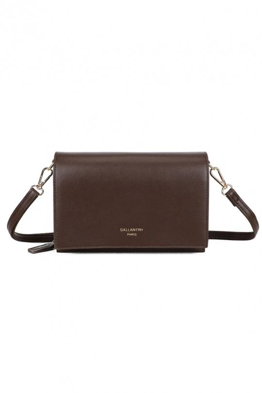 Bandoleras Marroquinería Coffee GALLANTRY - CHIC AMINI SF-69006-1 Efashion Paris