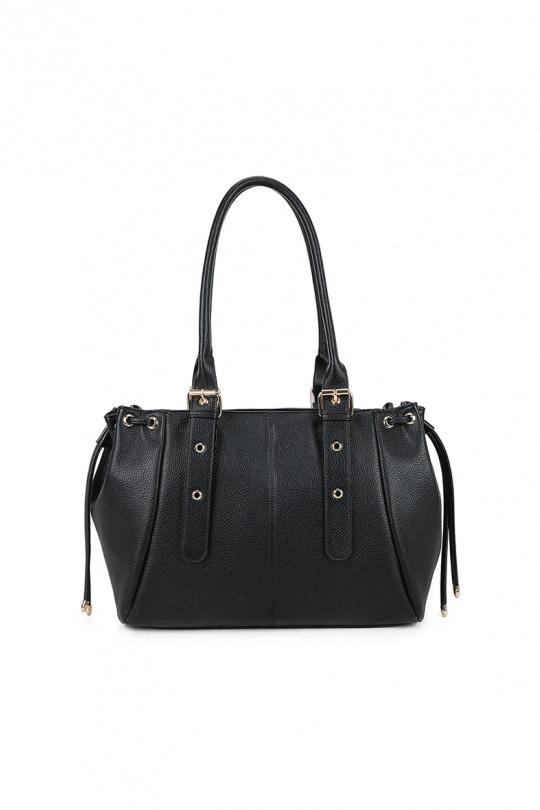 Cabas Maroquinerie Taupe GALLANTRY - CHIC AMINI R-62080-1B Efashion Paris