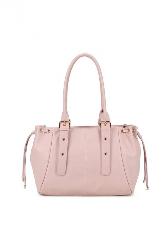 Cabas Maroquinerie Taupe GALLANTRY - CHIC AMINI R-62080-1B Efashion Paris