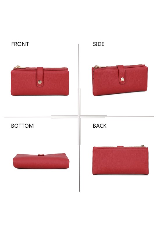 Wallets & purses Bags Red GALLANTRY - CHIC AMINI SF-69053 Efashion Paris