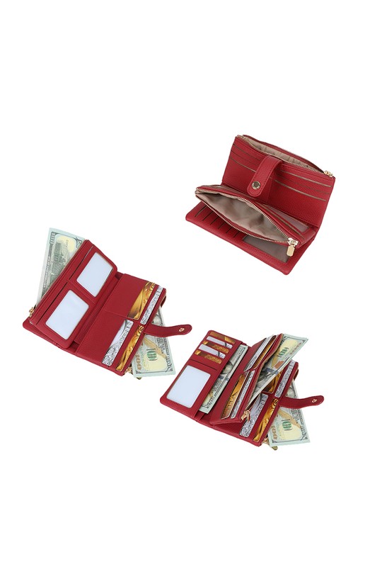 Wallets & purses Bags Red GALLANTRY - CHIC AMINI SF-69053 Efashion Paris