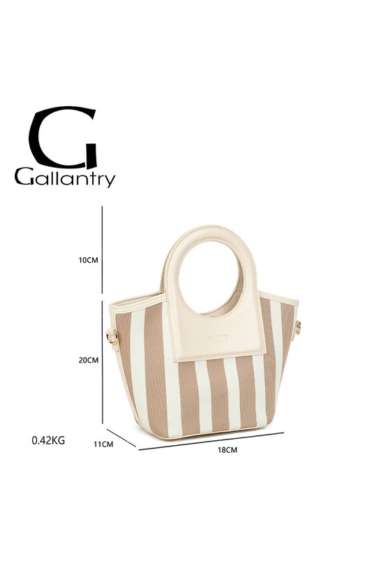 Sacs à main Maroquinerie Noir/blanc GALLANTRY - CHIC AMINI DG-5820 Efashion Paris