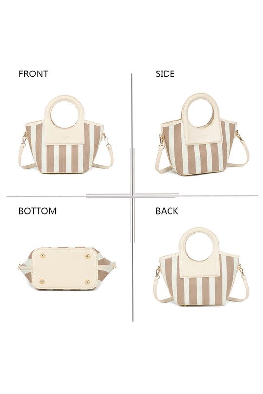 Sacs à main Maroquinerie Noir/blanc GALLANTRY - CHIC AMINI DG-5820 Efashion Paris