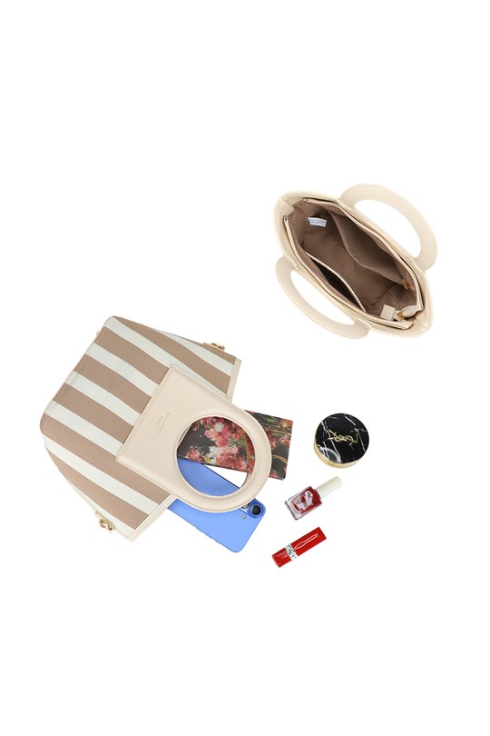 Sacs à main Maroquinerie Noir/blanc GALLANTRY - CHIC AMINI DG-5820 Efashion Paris