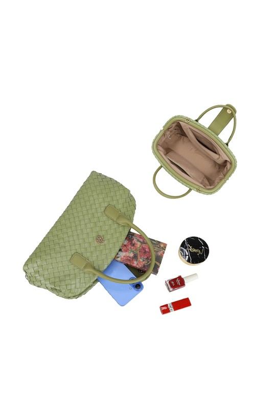 Sacs à main Maroquinerie Vert GALLANTRY - CHIC AMINI DG-5809 Efashion Paris