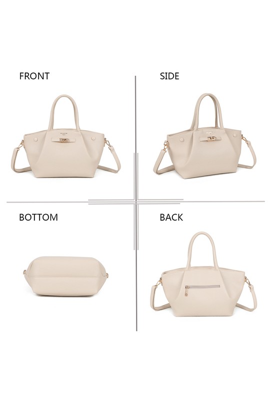 Sacs à main Maroquinerie Beige GALLANTRY - CHIC AMINI KJ-62082-2 Efashion Paris