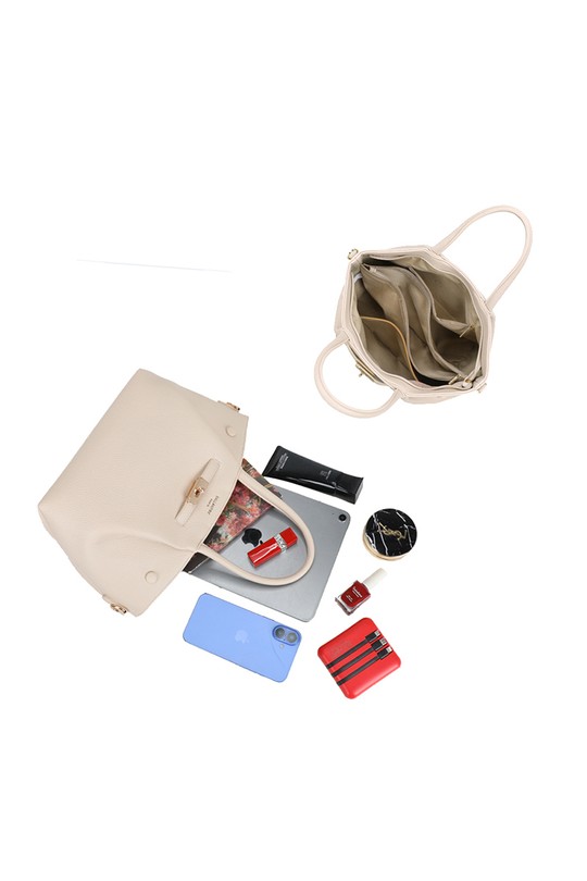 Sacs à main Maroquinerie Beige GALLANTRY - CHIC AMINI KJ-62082-2 Efashion Paris