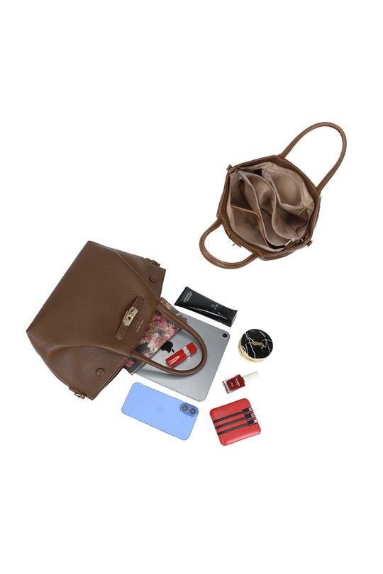 Sacs à main Maroquinerie Beige GALLANTRY - CHIC AMINI KJ-62082-2 Efashion Paris