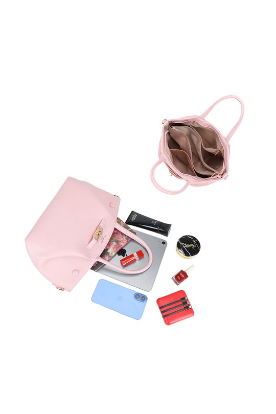 Sacs à main Maroquinerie Beige GALLANTRY - CHIC AMINI KJ-62082-2 Efashion Paris