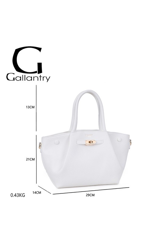 Sacs à main Maroquinerie Beige GALLANTRY - CHIC AMINI KJ-62082-2 Efashion Paris