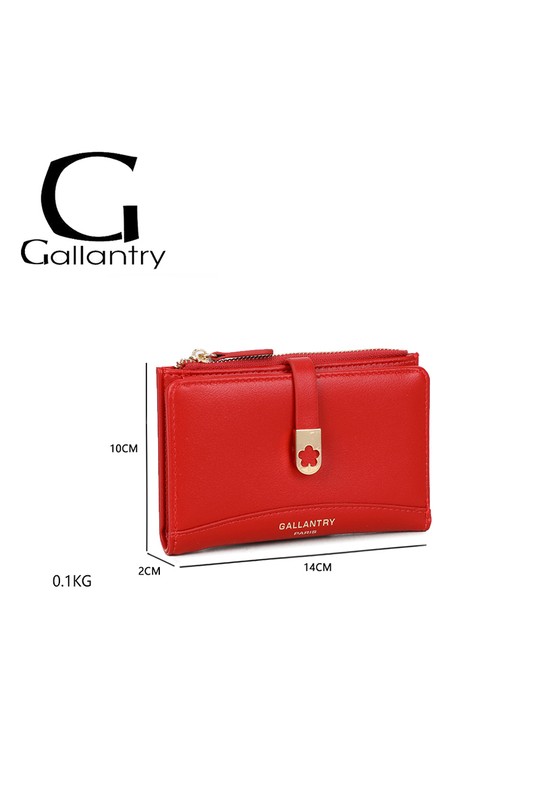 Petite maroquinerie Maroquinerie Rouge GALLANTRY - CHIC AMINI SF-69057 Efashion Paris