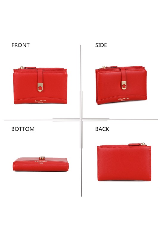 Petite maroquinerie Maroquinerie Rouge GALLANTRY - CHIC AMINI SF-69057 Efashion Paris