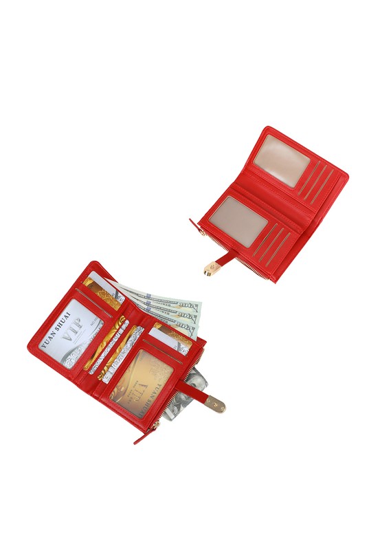 Petite maroquinerie Maroquinerie Rouge GALLANTRY - CHIC AMINI SF-69057 Efashion Paris