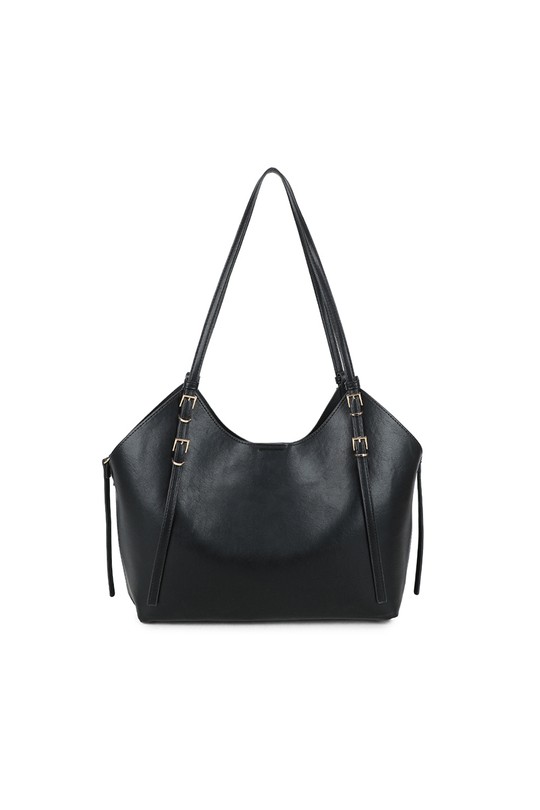 Cabas Maroquinerie Beige GALLANTRY - CHIC AMINI A-8721-1 Efashion Paris