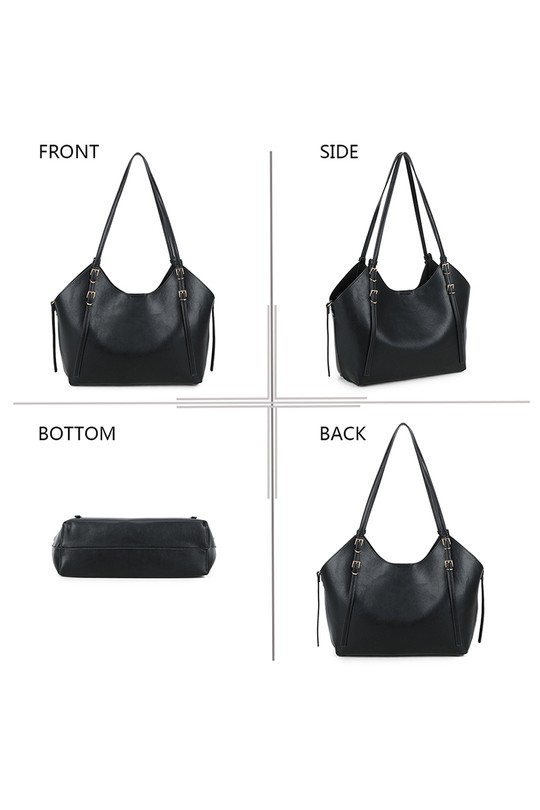 Cabas Maroquinerie Beige GALLANTRY - CHIC AMINI A-8721-1 Efashion Paris