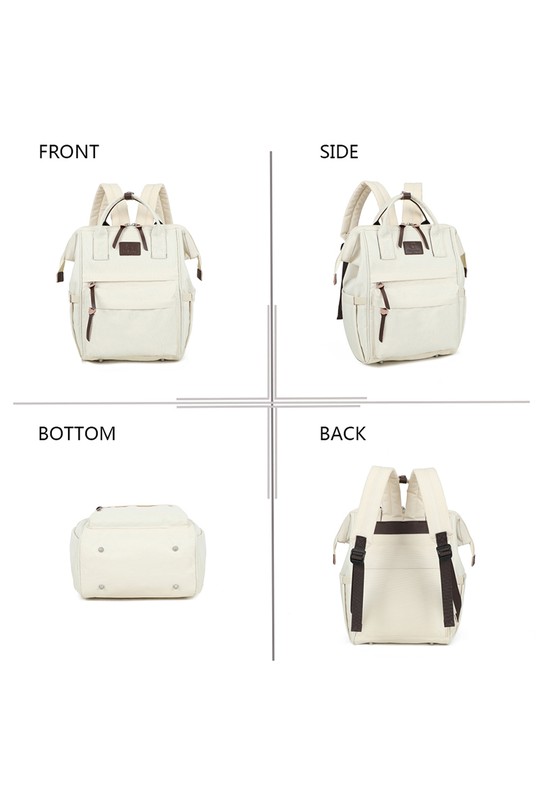 Sac à dos Maroquinerie Jaune GALLANTRY - CHIC AMINI ZA-45001 Efashion Paris