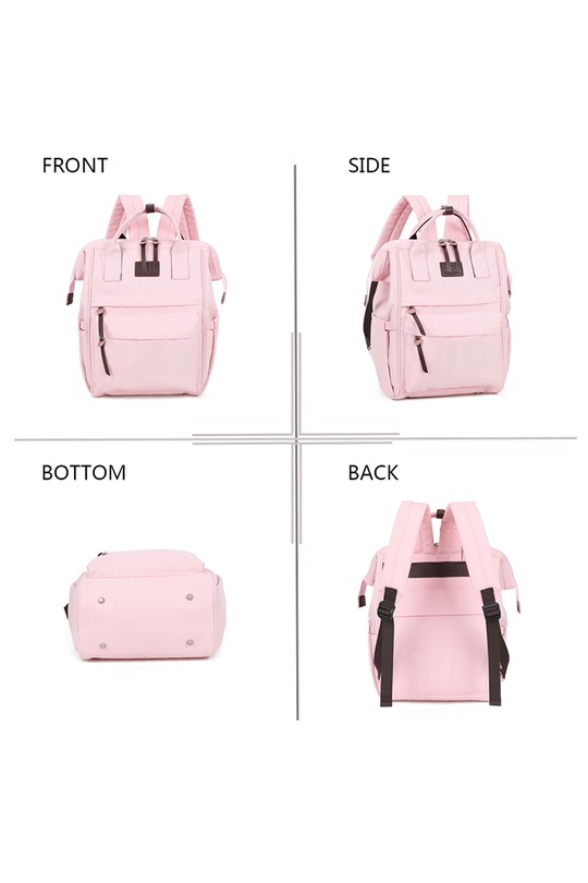 Sac à dos Maroquinerie Jaune GALLANTRY - CHIC AMINI ZA-45001 Efashion Paris