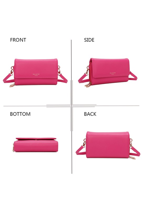 Petite maroquinerie Maroquinerie Rouge GALLANTRY - CHIC AMINI SF-69025 Efashion Paris