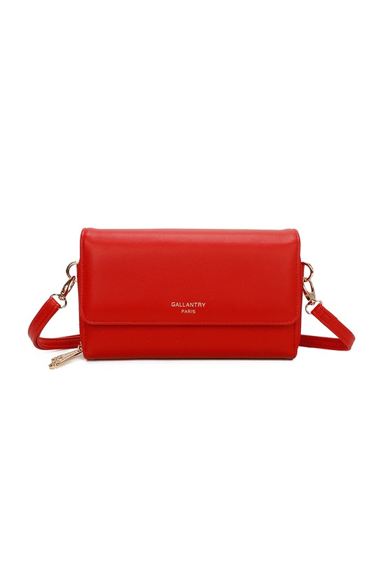 Petite maroquinerie Maroquinerie Rouge GALLANTRY - CHIC AMINI SF-69025 Efashion Paris