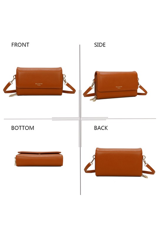 Petite maroquinerie Maroquinerie Rouge GALLANTRY - CHIC AMINI SF-69025 Efashion Paris