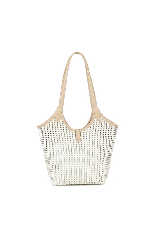 Handbags Bags Beige/brown GALLANTRY - CHIC AMINI A-9154 Efashion Paris