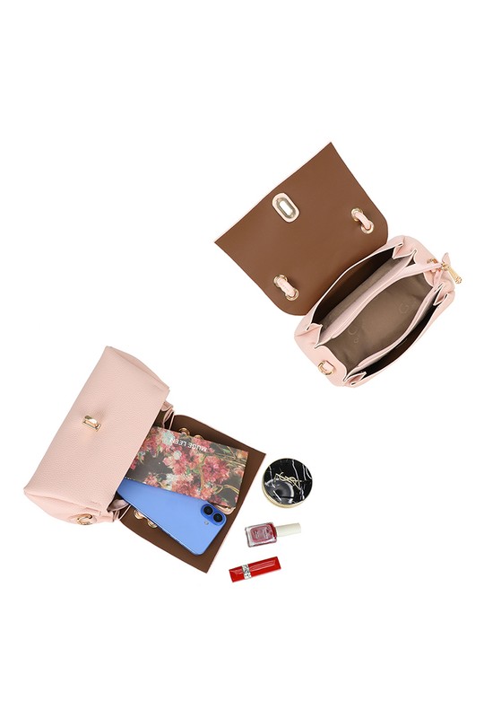 Bolsos Marroquinería Pink GALLANTRY - CHIC AMINI R-2048 Efashion Paris