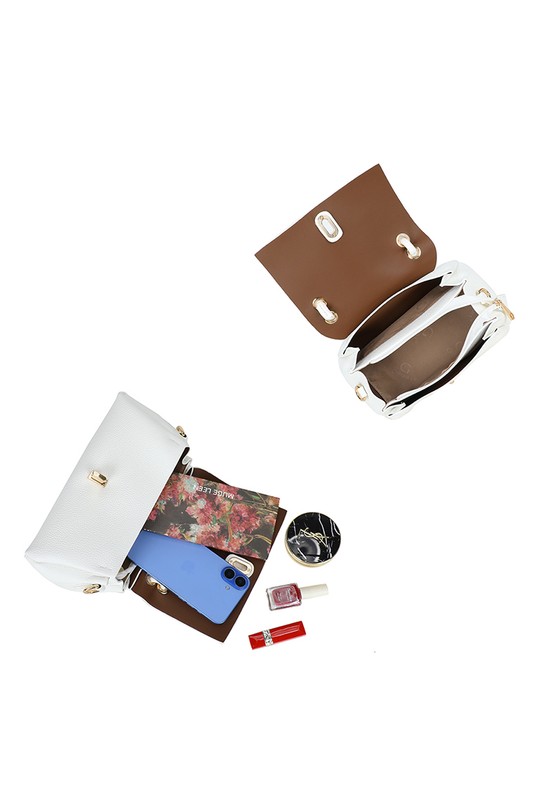 Bolsos Marroquinería Pink GALLANTRY - CHIC AMINI R-2048 Efashion Paris
