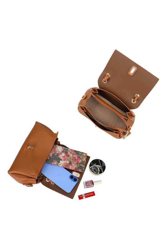 Bolsos Marroquinería Pink GALLANTRY - CHIC AMINI R-2048 Efashion Paris