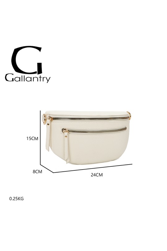 Sacs bananes Maroquinerie Doré GALLANTRY - CHIC AMINI R-1926-1 Efashion Paris