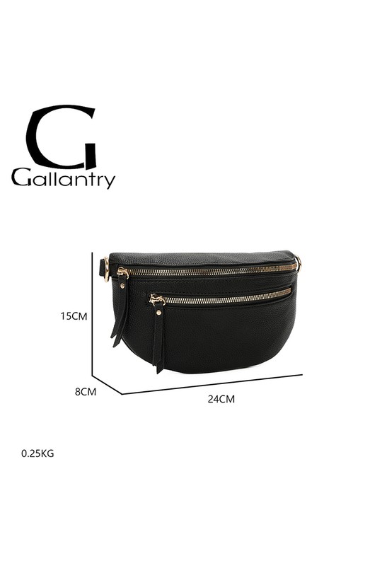 Sacs bananes Maroquinerie Doré GALLANTRY - CHIC AMINI R-1926-1 Efashion Paris