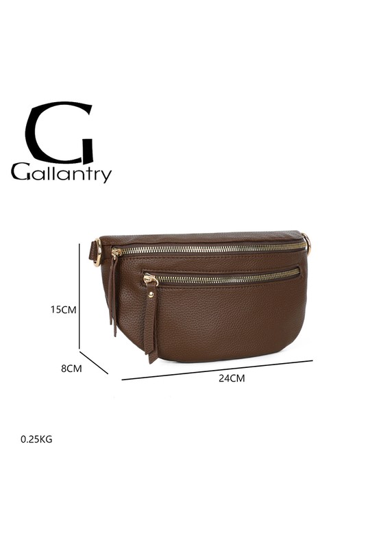 Sacs bananes Maroquinerie Doré GALLANTRY - CHIC AMINI R-1926-1 Efashion Paris