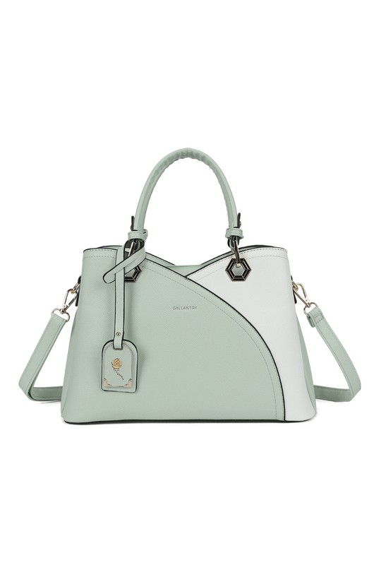Sacs à main Maroquinerie Vert clair GALLANTRY - CHIC AMINI M-9431 Efashion Paris