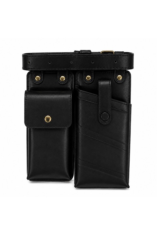 Pochettes Maroquinerie Noir GALLANTRY - CHIC AMINI 26-78001 Efashion Paris