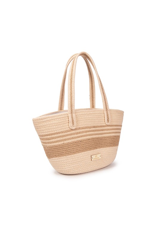 Cabas Maroquinerie Beige GALLANTRY - CHIC AMINI 26-2550999 Efashion Paris