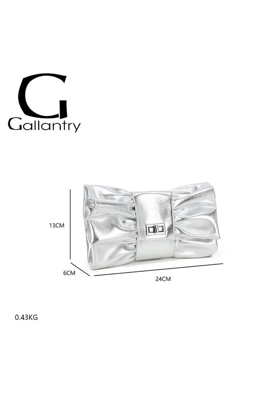 Pochettes Maroquinerie Bleu GALLANTRY - CHIC AMINI DQ-37006 Efashion Paris