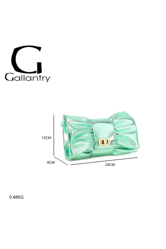 Pochettes Maroquinerie Bleu GALLANTRY - CHIC AMINI DQ-37006 Efashion Paris
