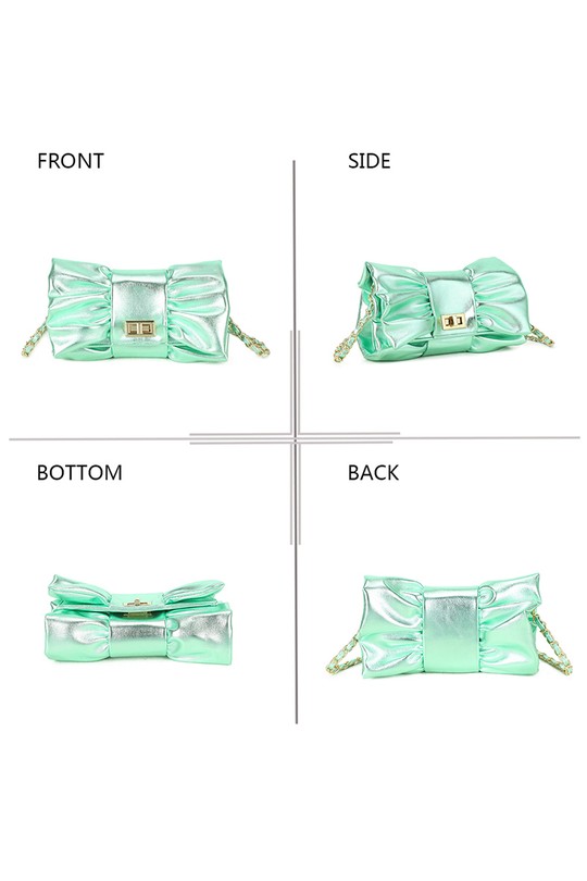 Pochettes Maroquinerie Bleu GALLANTRY - CHIC AMINI DQ-37006 Efashion Paris