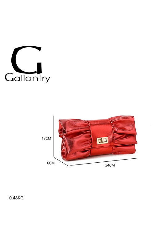 Pochettes Maroquinerie Bleu GALLANTRY - CHIC AMINI DQ-37006 Efashion Paris