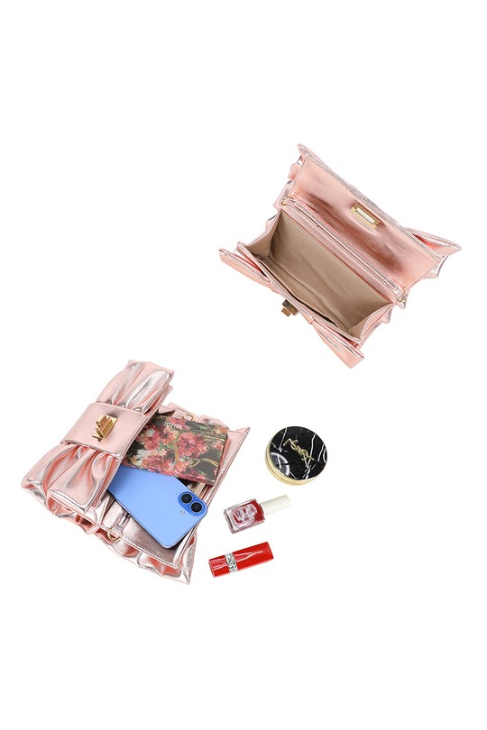 Pochettes Maroquinerie Bleu GALLANTRY - CHIC AMINI DQ-37006 Efashion Paris