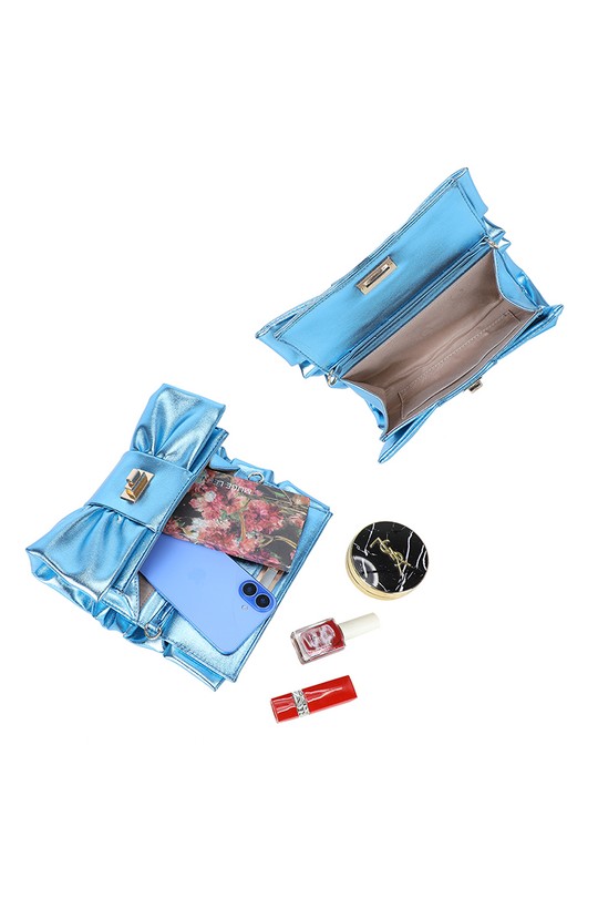 Pochettes Maroquinerie Bleu GALLANTRY - CHIC AMINI DQ-37006 Efashion Paris