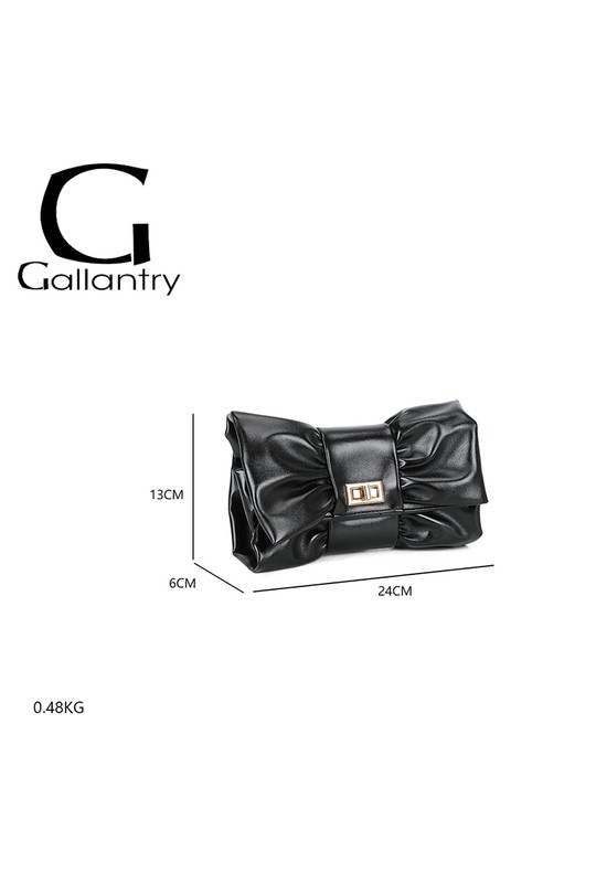 Pochettes Maroquinerie Bleu GALLANTRY - CHIC AMINI DQ-37006 Efashion Paris