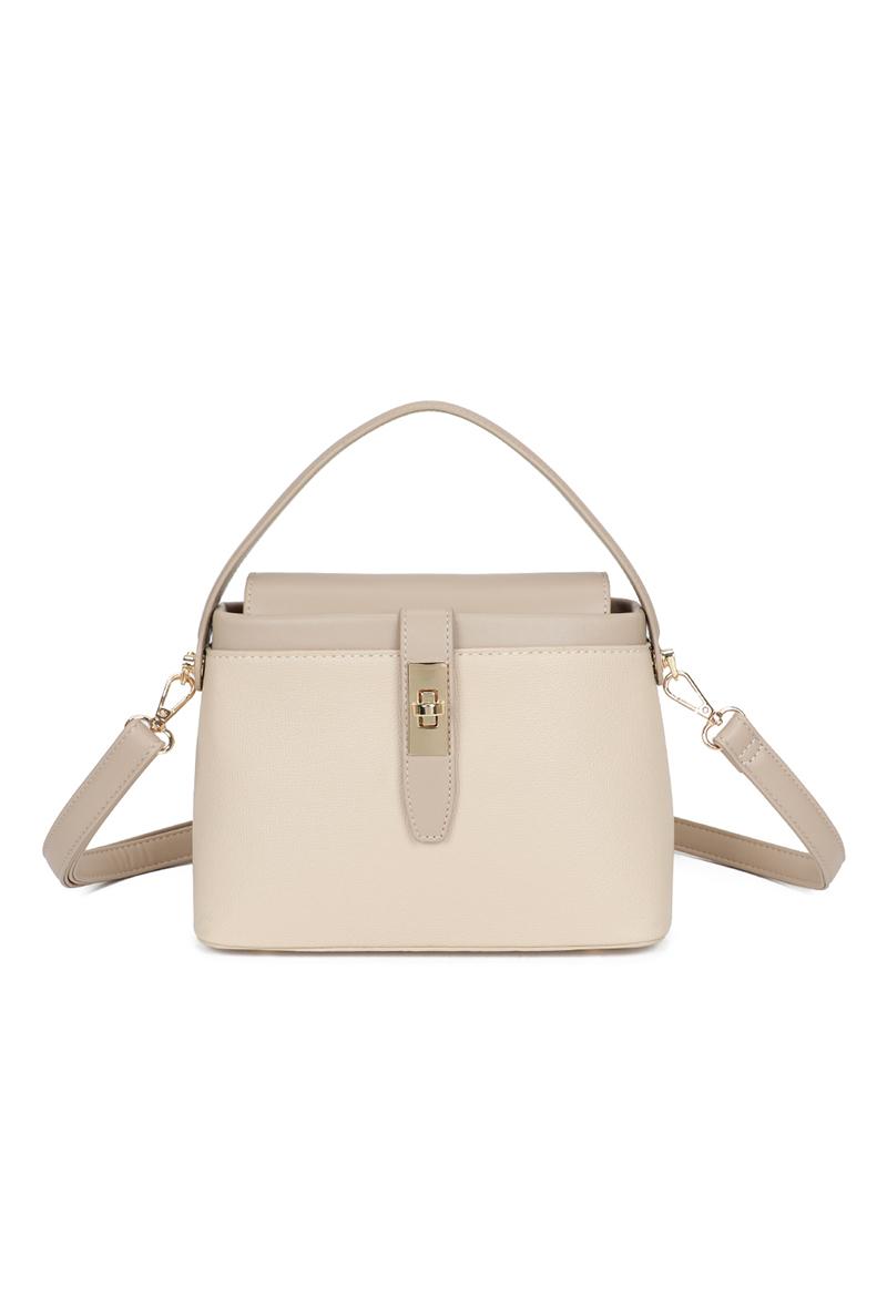 Bolsos Marroquinería Beige/Taupe GALLANTRY - CHIC AMINI R-1982 #c Efashion Paris