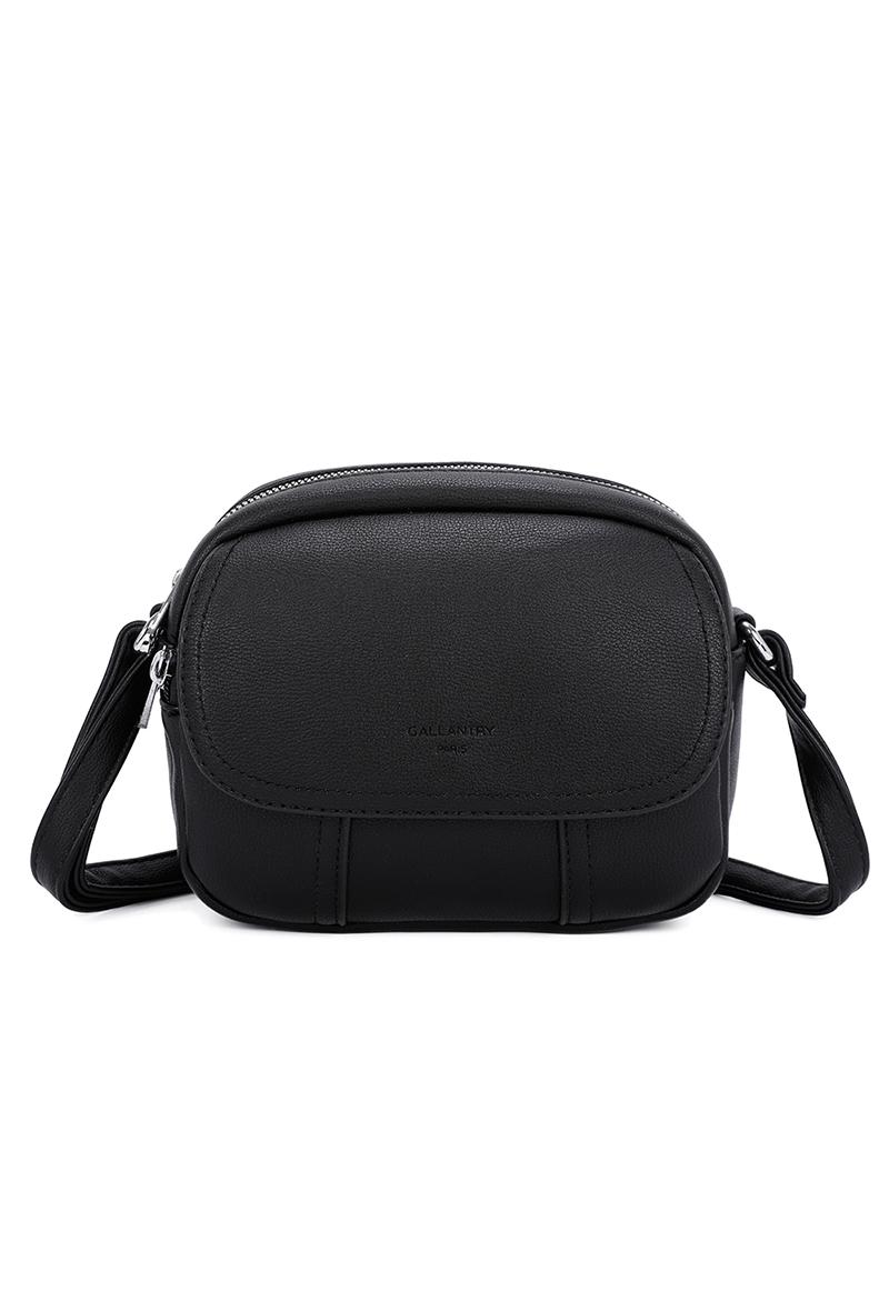 Sacs à bandoulière Maroquinerie Café GALLANTRY - CHIC AMINI KJ-62004 #c Efashion Paris