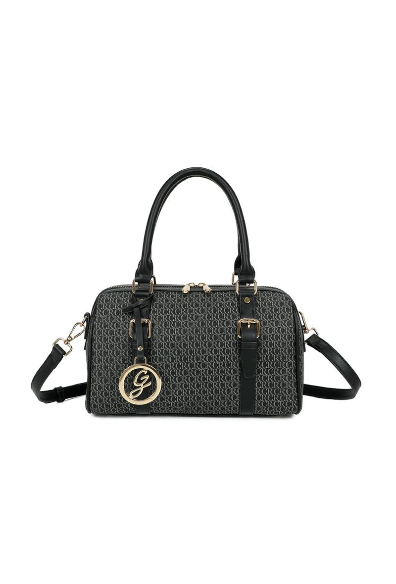 Handbags Bags Black GALLANTRY - CHIC AMINI G-7495 #c Efashion Paris