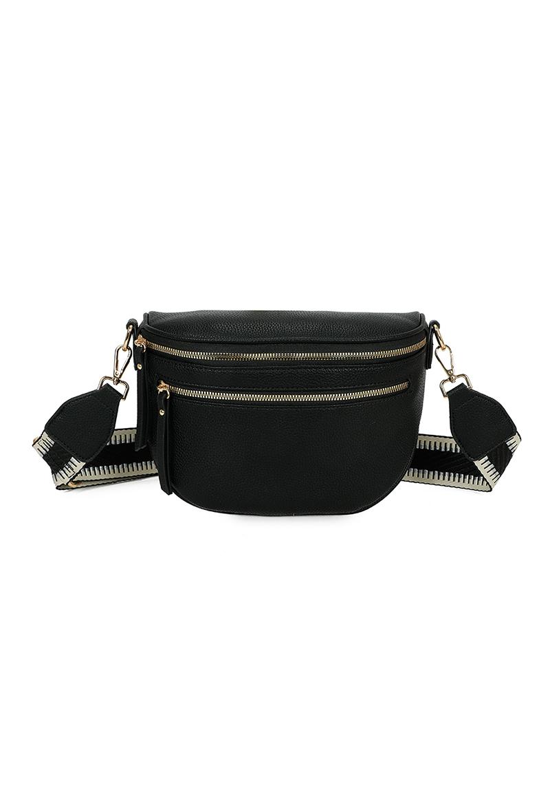 Sacs bananes Maroquinerie Blanc GALLANTRY - CHIC AMINI Z-83051-8 #c Efashion Paris