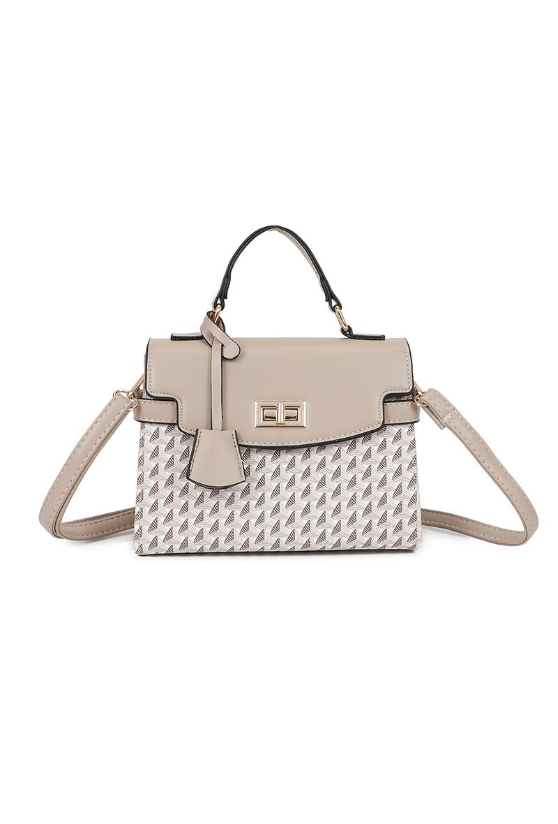 Handbags Bags Taupe GALLANTRY - CHIC AMINI HY-5434-6 #c Efashion Paris