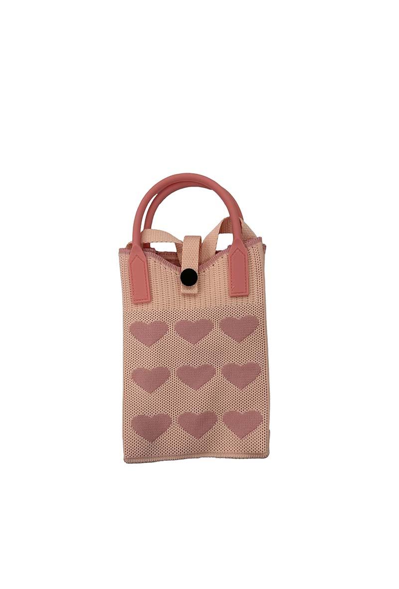 Mochila Niño y bébé  Pink GALLANTRY - CHIC AMINI SMART POCKET - HEARTS #c Efashion Paris