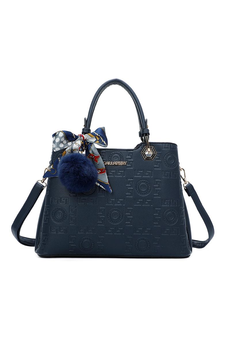 Sacs à main Maroquinerie Bleu foncé GALLANTRY - CHIC AMINI M-9354-2 #c Efashion Paris