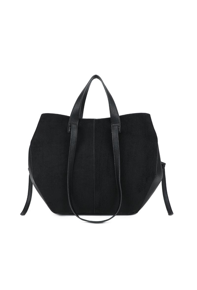 Cabas Maroquinerie Marron foncé GALLANTRY - CHIC AMINI R-1996-1 #c Efashion Paris