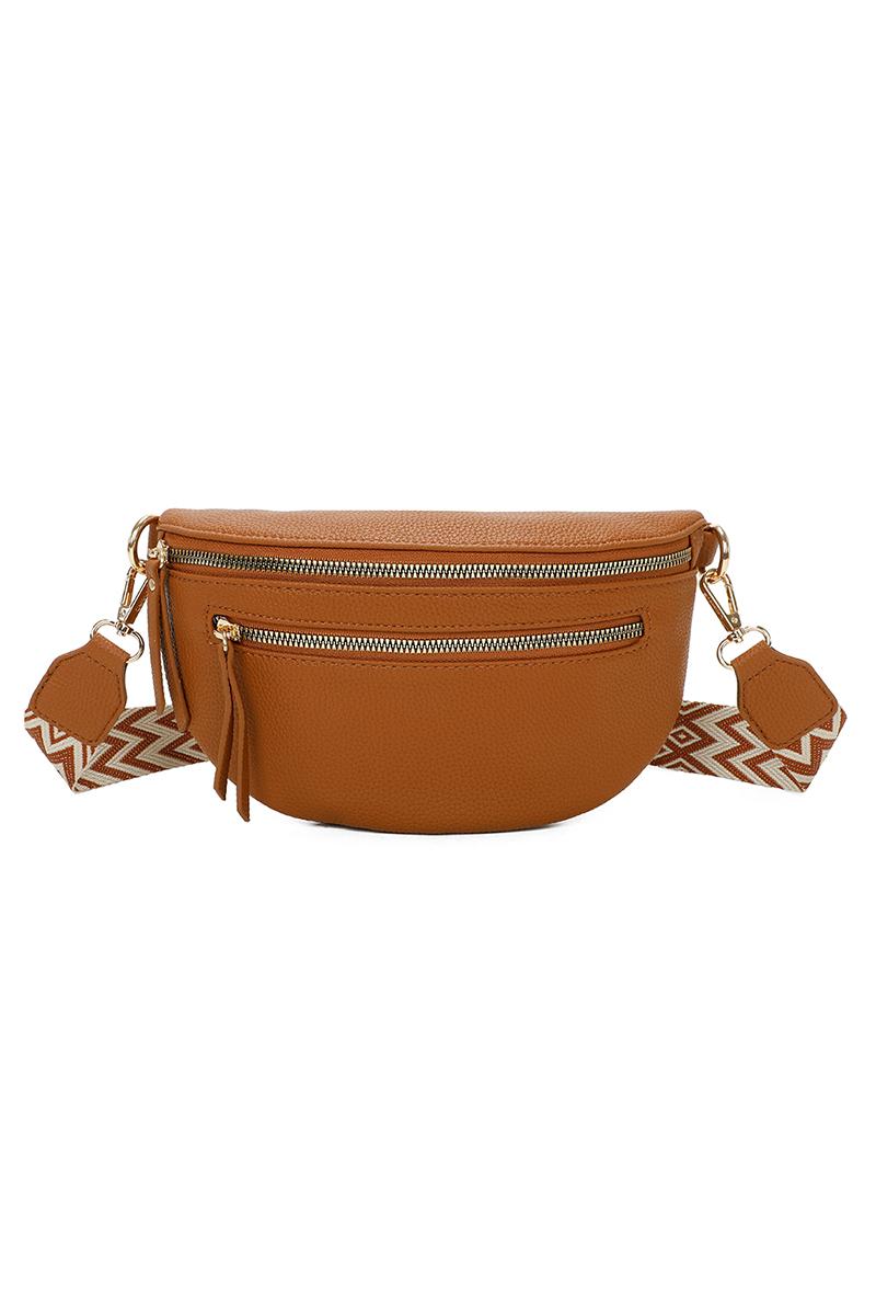 Sacs bananes Maroquinerie Doré GALLANTRY - CHIC AMINI R-1926-1 #c Efashion Paris